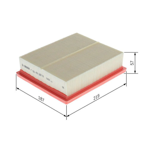 Bosch Engine Air Filter F 026 400 669