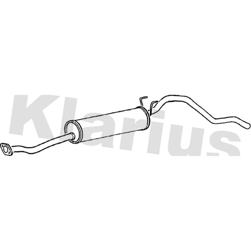 Klarius Box With Tail Pipe Rear TY665J