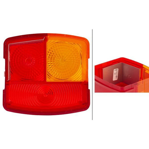 Hella Tail Light Assembly Lens Left 9EL 137 307-001
