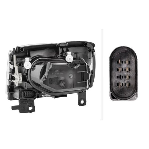 Hella Headlight Headlamp H7/H1 Left 1DF 963 709-051