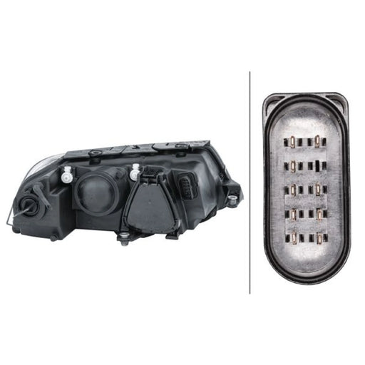 Hella Headlight Headlamp PY21W Left 1EL 008 350-011