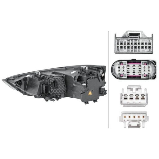Hella Headlight Headlamp D3S (Gas Discharge Lamp) Right 1ZS 354 838-121