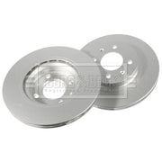 Borg & Beck 2 x Vented Front Brake Discs BBD4822