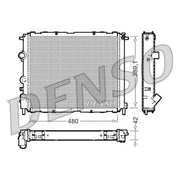 Denso Engine Radiator DRM23009