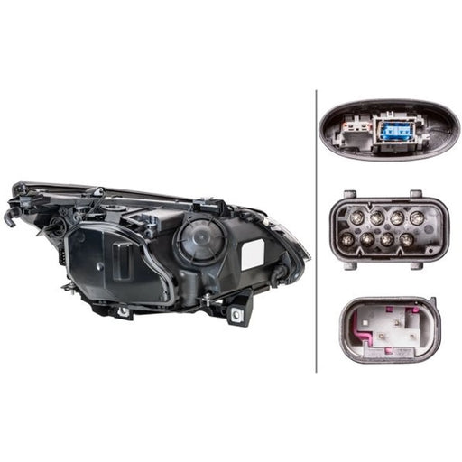 Hella Headlight Headlamp D1S/H7 Left 1EL 163 079-001