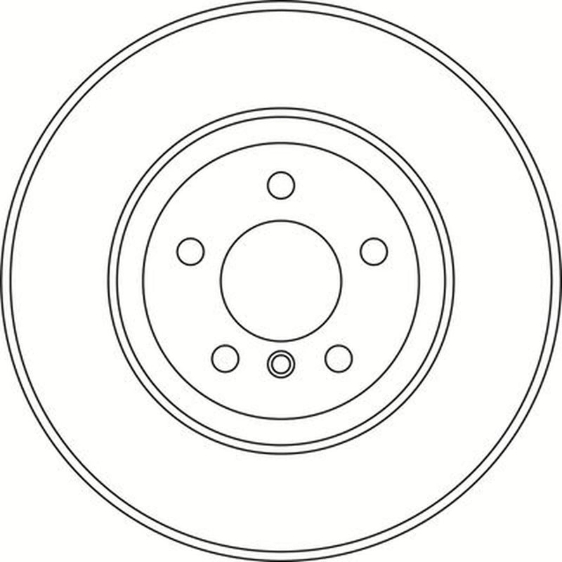 Abtex 2 x Vented Front Brake Discs BD1905V-x2