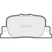 Fahren Rear Brake Pad Set fits Toyota Opa 2000-2005 1.8 2.0