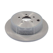 Febi 2 x Solid Rear Brake Discs 108410-x2