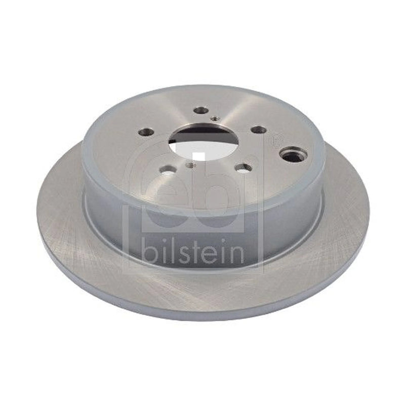 Febi 2 x Solid Rear Brake Discs 108410-x2