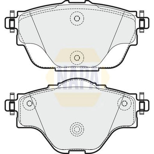 NAPA Rear Brake Pad Set NBP1156