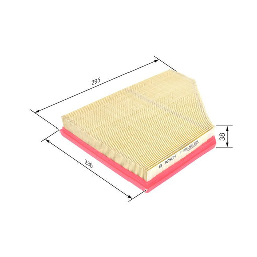 Bosch Engine Air Filter Left F 026 400 484