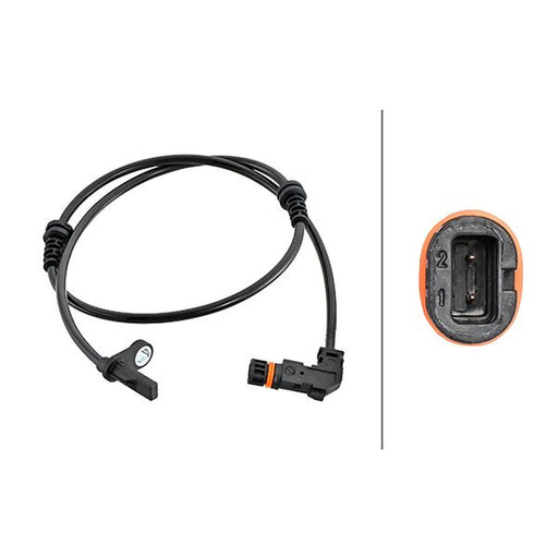 Hella ABS Wheel Speed Sensor Front 6PU 230 048-251