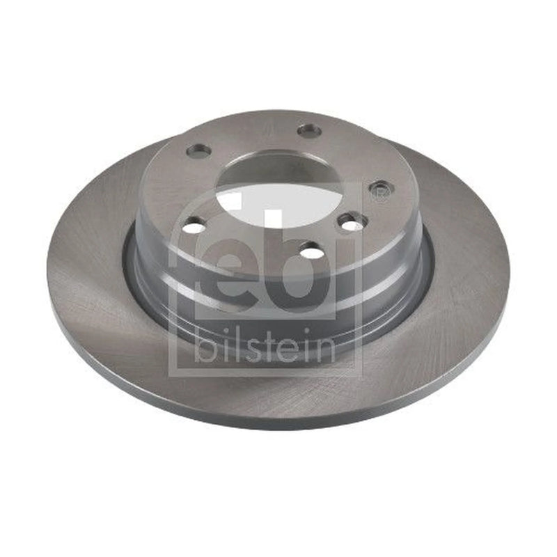 Febi 2 x Solid Rear Brake Discs 01725-x2