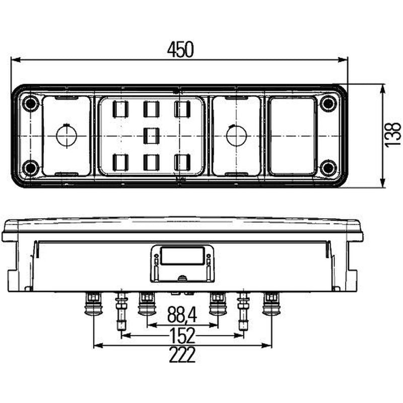 Hella Tail Light / Lamp LED Left 2VP 340 961-531