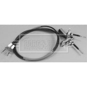 Borg & Beck Handbrake Cable Right Rear BKB2598