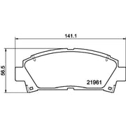 Mintex Front Brake Pad Set MDB1684