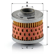 MANN-FILTER Engine Oil Filter MH 52/1