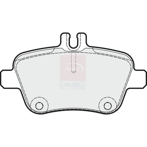 Apec Rear Brake Pad Set PD3722