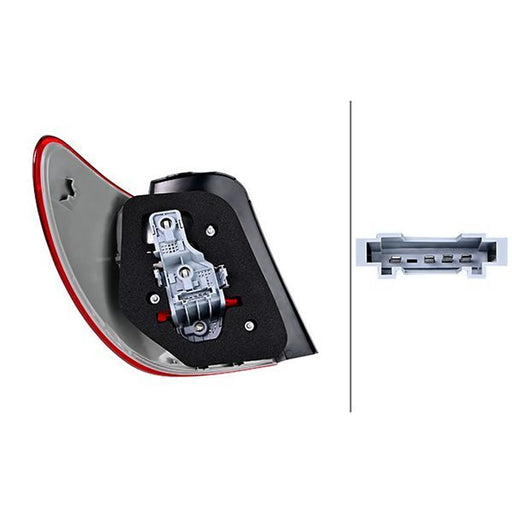 Hella Tail Light / Lamp PY21W Right 2SD 354 872-021