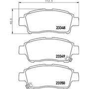 Mintex Mintex Front Brake Disc Kit MDK0213