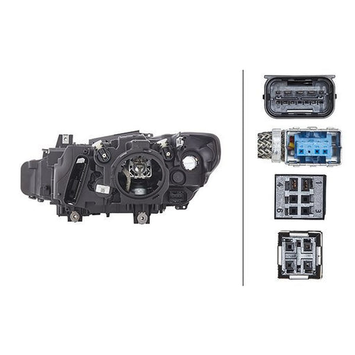 Hella Headlight Headlamp LED Right 1ZS 354 983-221