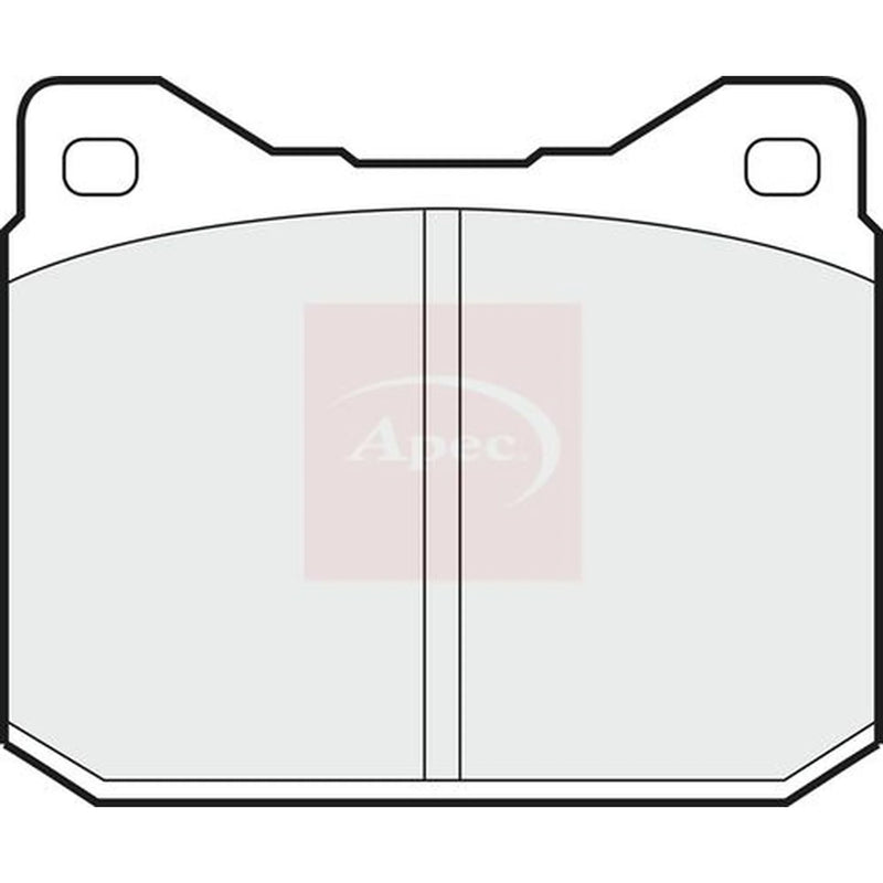 Apec Front Brake Pad Set PAD347