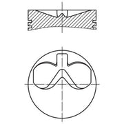 Mahle Piston Cylinder Bore = 125mm 101 73 01
