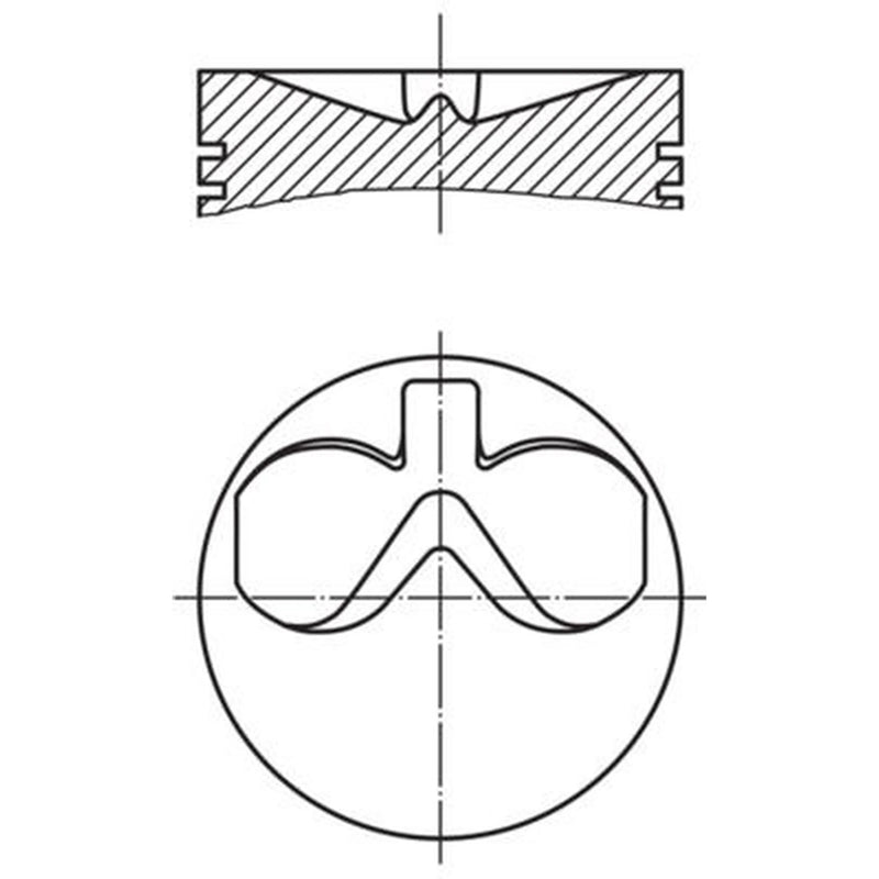 Mahle Piston Cylinder Bore = 125mm 101 73 01