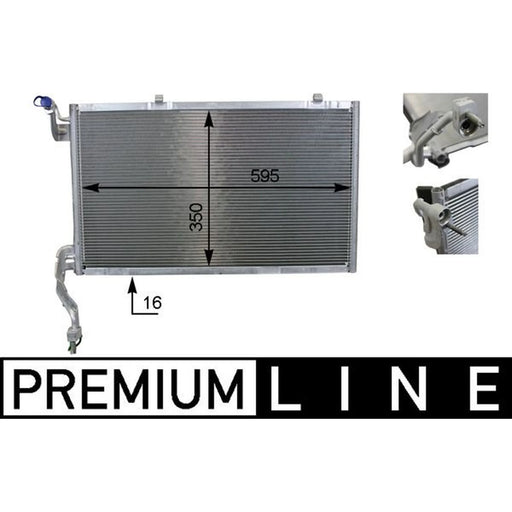 Mahle Air Conditioning Condenser AC 10 000P