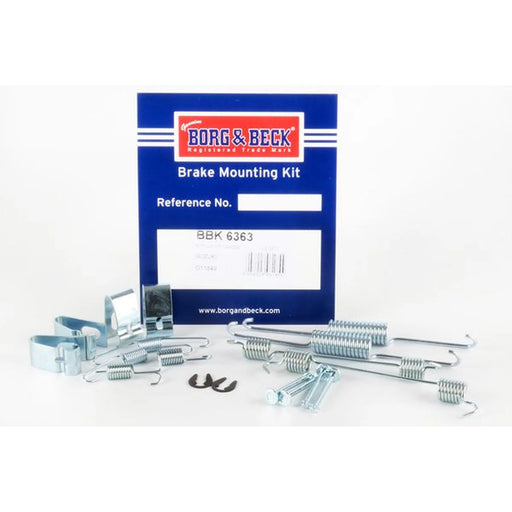 Borg & Beck Brake Shoe Accessory Kit Rear BBK6363