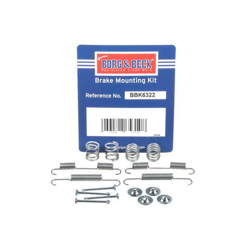Borg & Beck Parking Brake Shoe Accessory Kit Rear BBK6322
