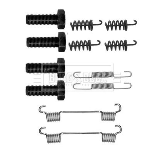 Borg & Beck Parking Brake Shoe Accessory Kit Rear BBK6235