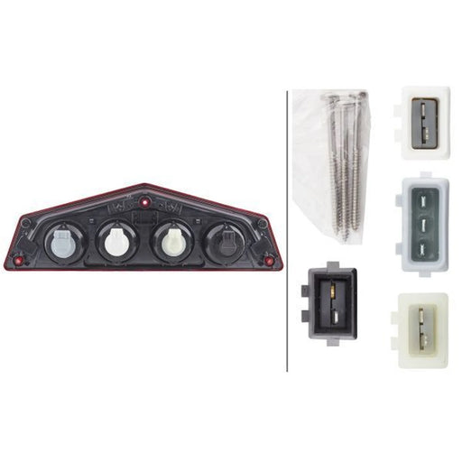 Hella Tail Light / Lamp H21W Left 2VP 012 570-051