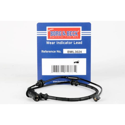 Borg & Beck Brake Pad Wear Sensor Front BWL3024