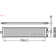 Denso Air Conditioning Condenser fits Genesis GV60 2021 on