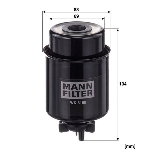 MANN-FILTER Fuel Filter Element WK 8169