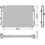 Denso Engine Radiator fits Audi A3 2020 on