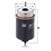 MANN-FILTER Fuel Filter Element WK 8131