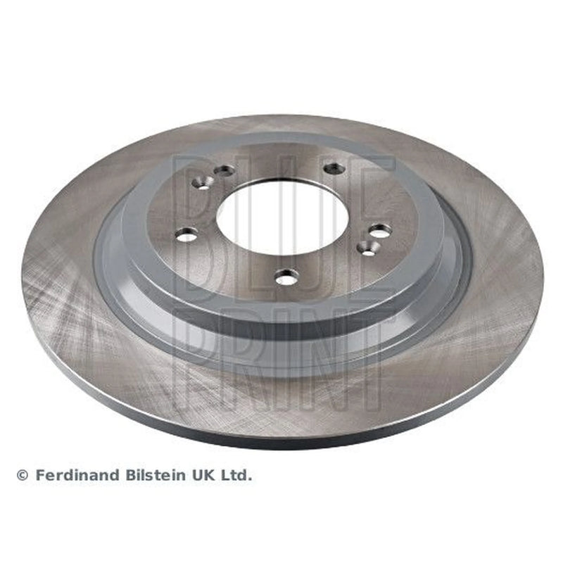 Blue Print 2 x Solid Rear Brake Discs ADG043222-x2