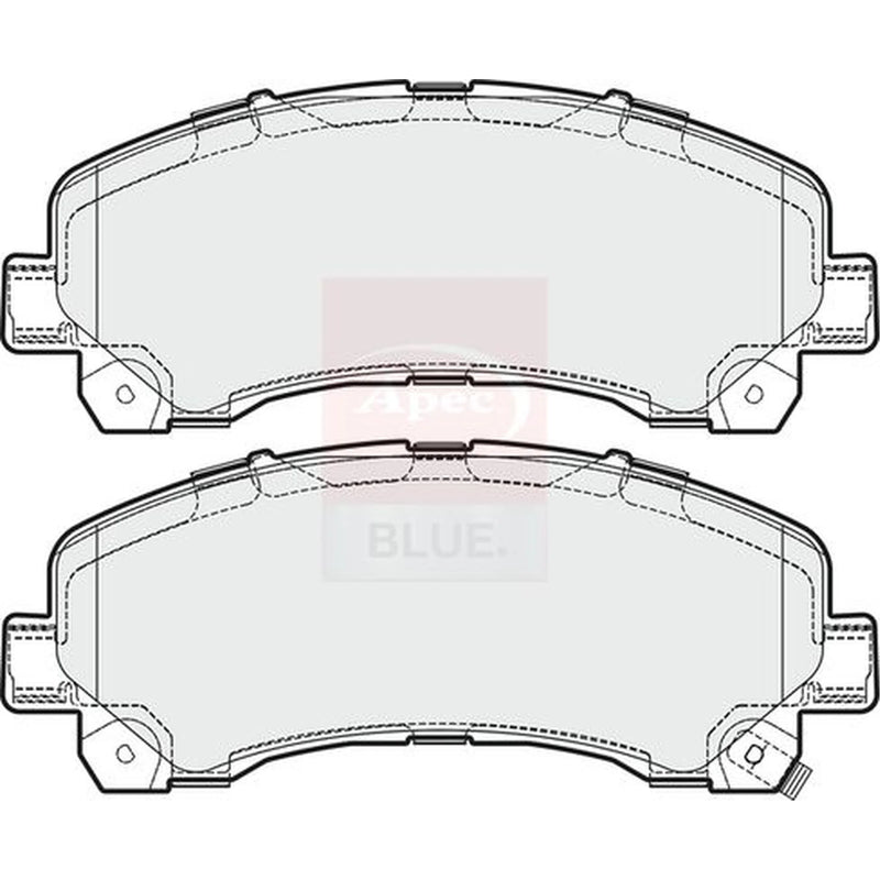 Apec Front Brake Pad Set PD3342