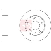 Apec 2 x Solid Front Brake Discs DSK548-x2