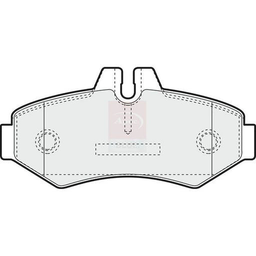 Apec Rear Brake Pad Set PD3522