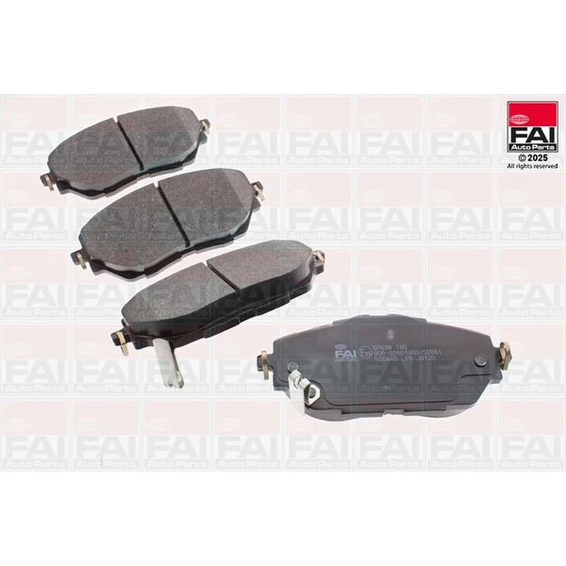 FAI Front Brake Pad Set BP638