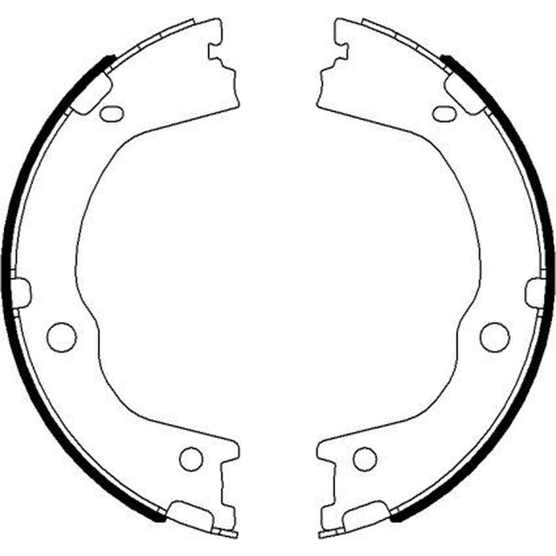 Mintex Parking Brake Shoe Set MFR669
