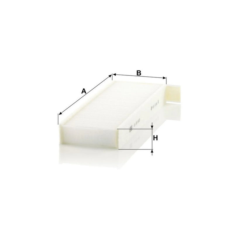 MANN-FILTER Cabin Air Filter (Pollen Filter) below the CU 29 003-2