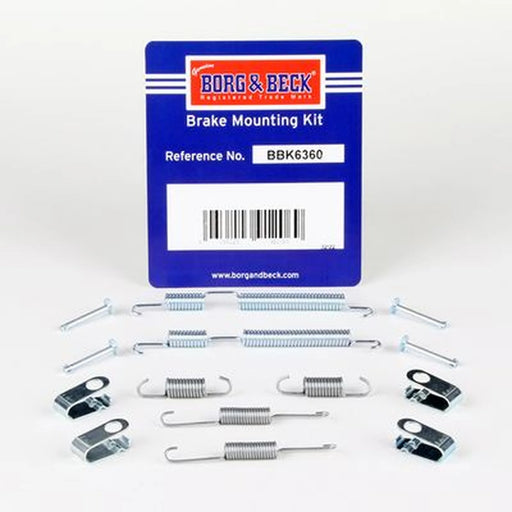 Borg & Beck Brake Shoe Accessory Kit Rear BBK6360