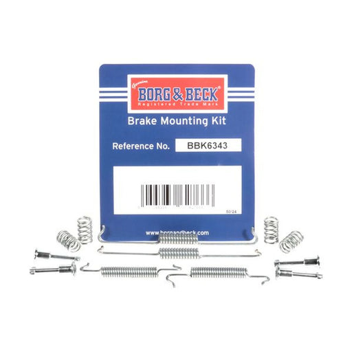 Borg & Beck Parking Brake Shoe Accessory Kit Rear BBK6343