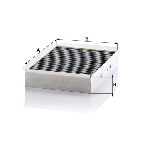MANN-FILTER Cabin Air Filter (Pollen Filter) Eng.compart. passeng CUK 2950