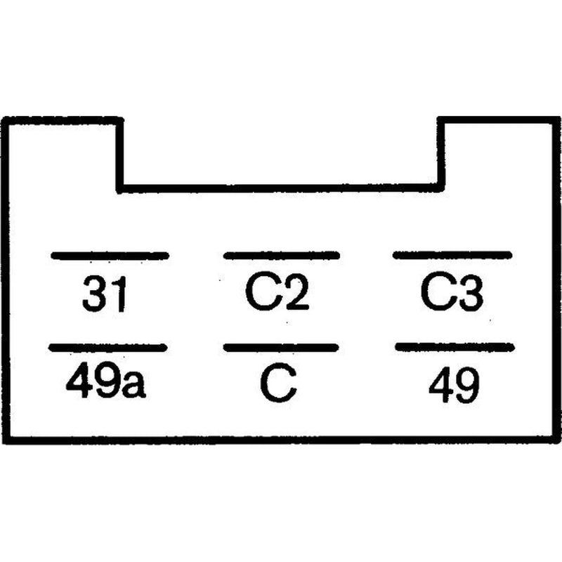 Hella Indicator Flasher Relay 4DN 008 768-151