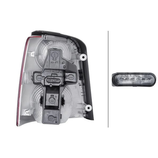 Hella Tail Light / Lamp R5W Right 2SK 009 477-061